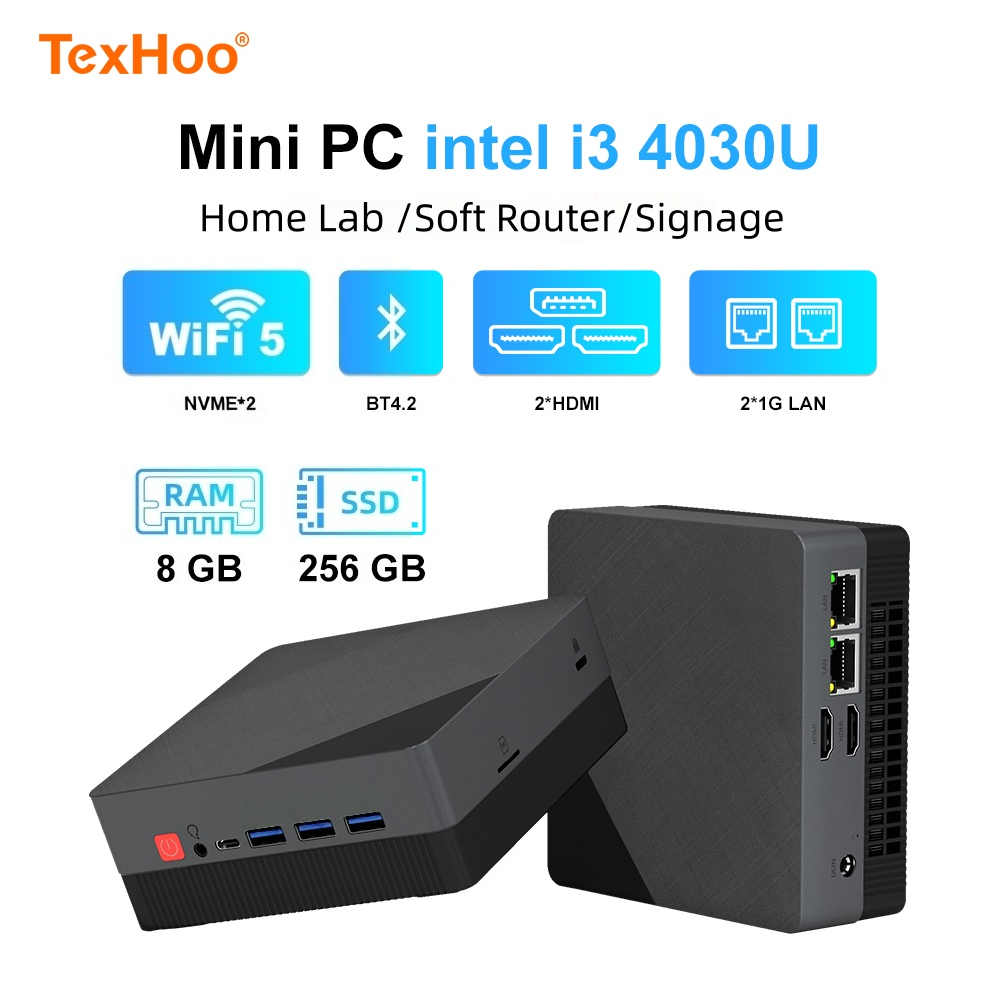 Texhoo MINI PC Intel Core I3 4 - Khadas Vim4 8Gb 评论和价格