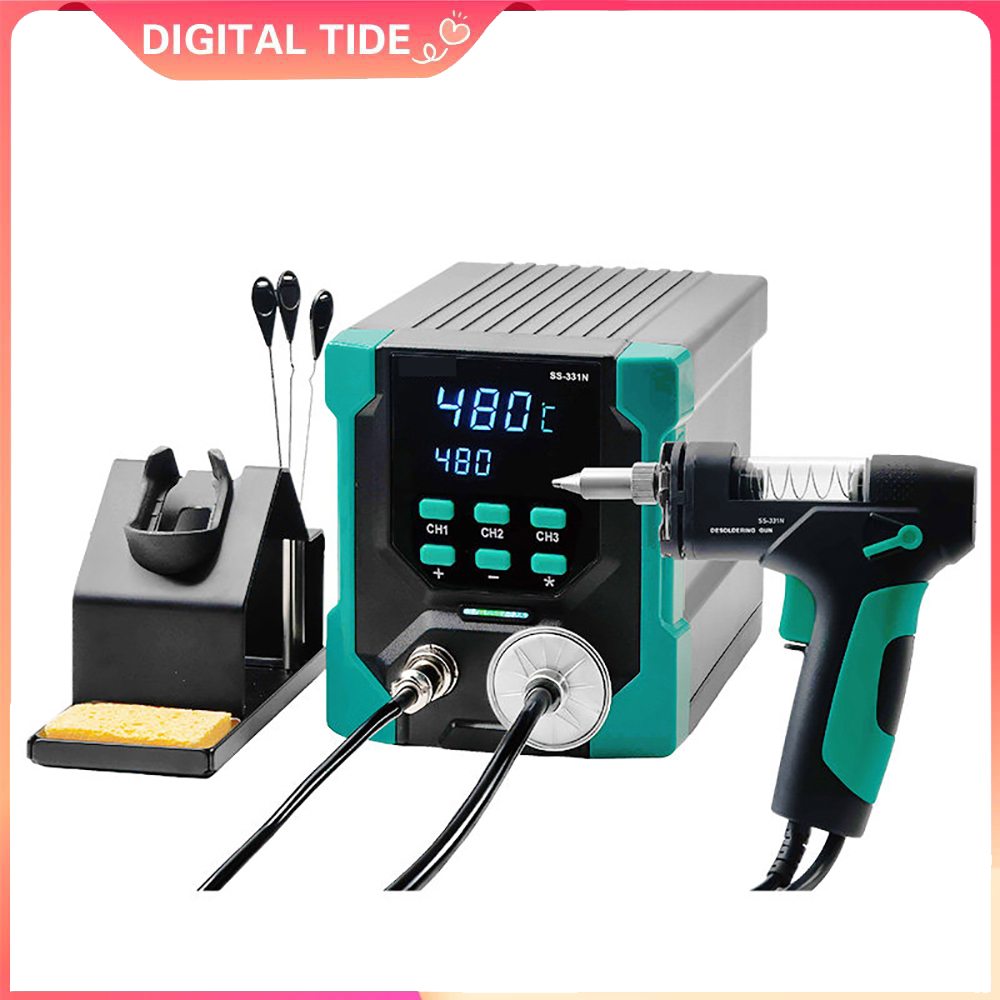 SS-331NH ESD LCD Digital Elect - Desoldering Gun Vacuum Electric 评论和价格