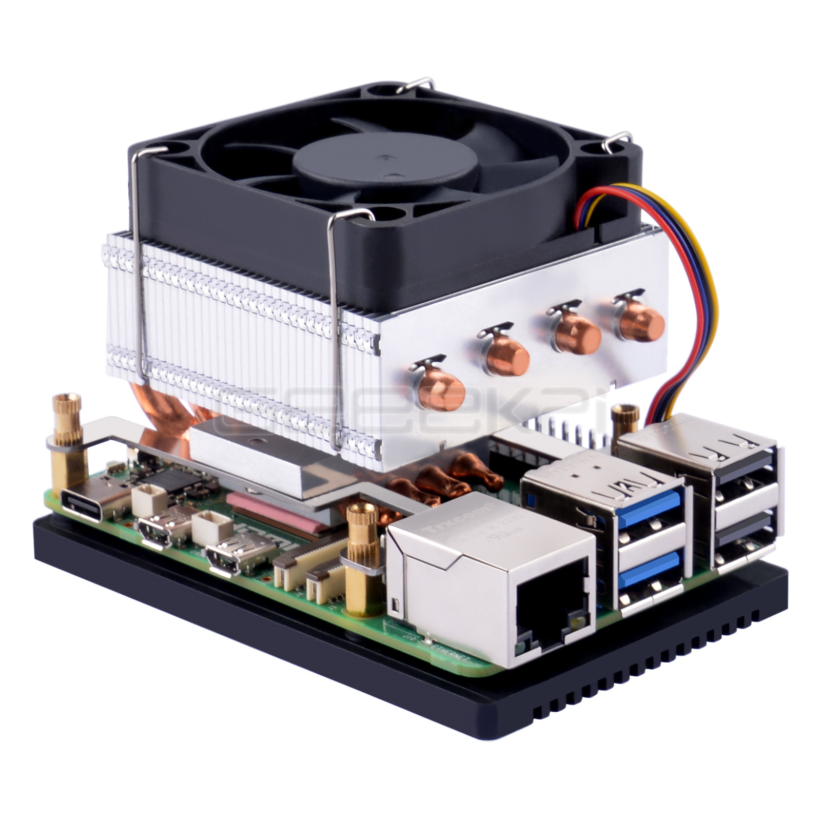 Geeekpi Low-Profile Plus CPU C - Raspberry Pi 5 8Gb Kit 评论和价格