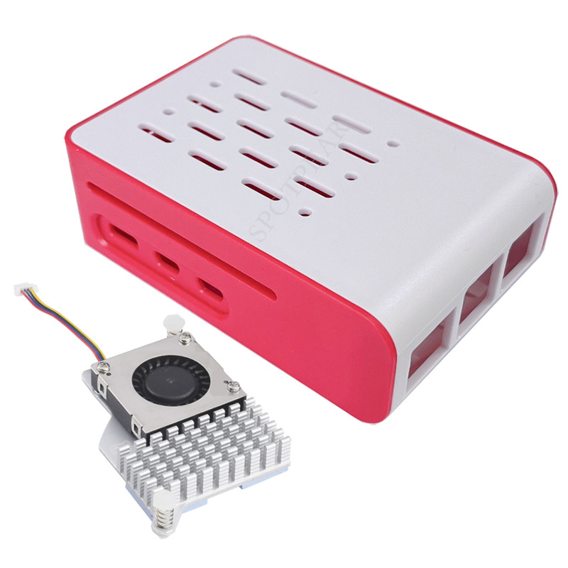 Raspberry Pi 5 Red-White cooli - Raspberry Pi 5 8Gb Kit 评论和价格